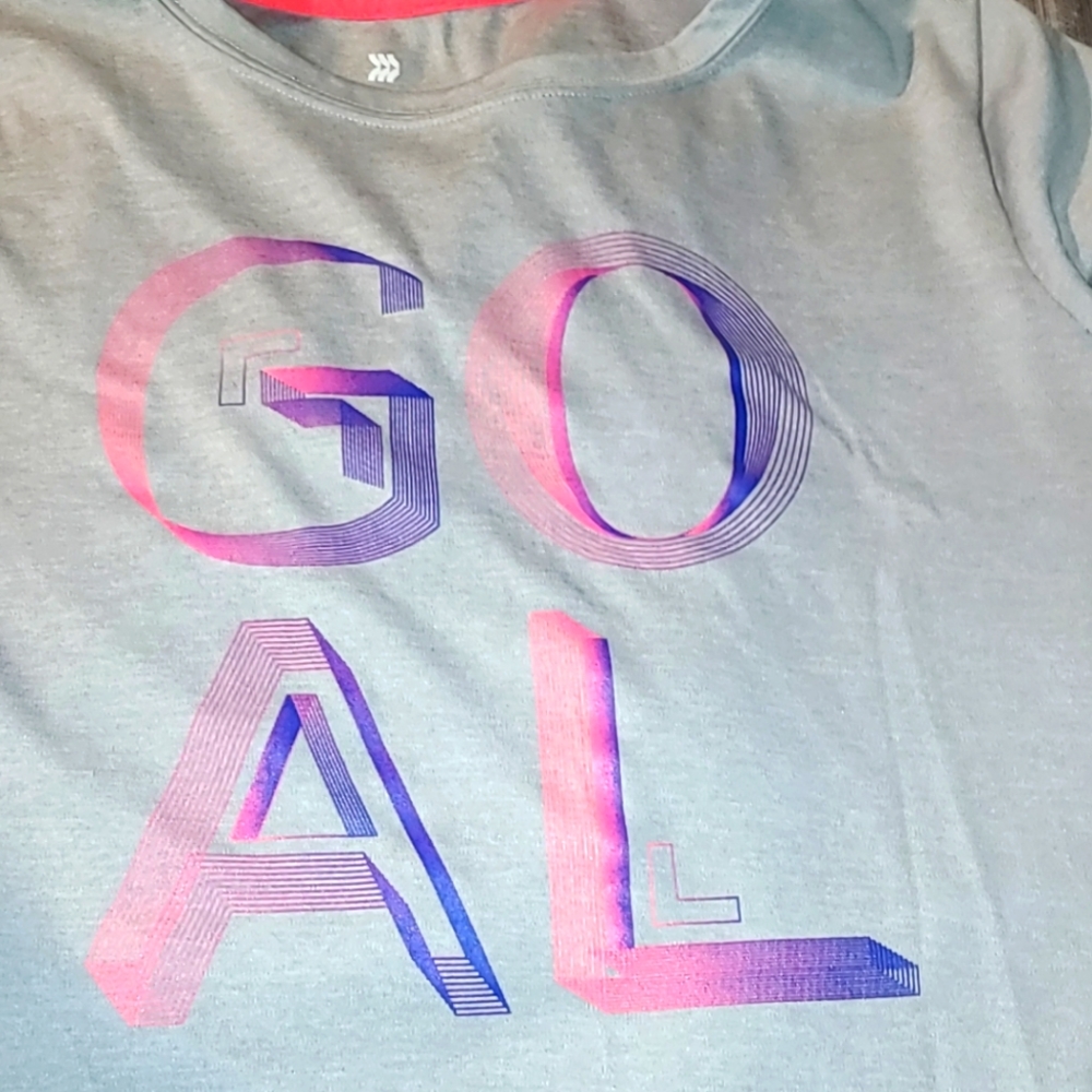 Dri-fit girls grey shirt.  Worn once.